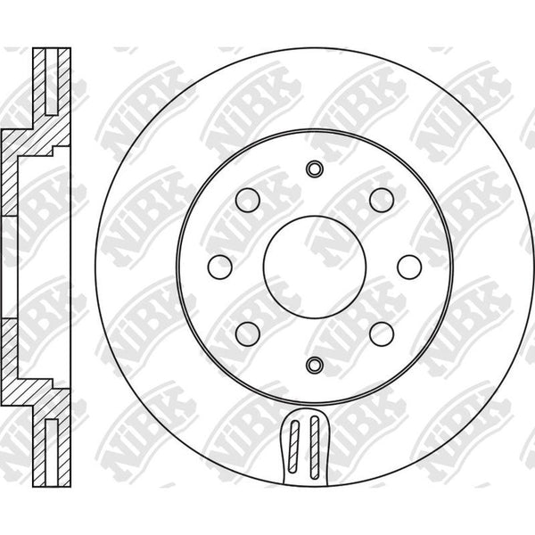 NIBK-RN1592V 257mm x 22min