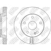 NIBK RN1596V Front Rotors For Infiniti Mercedes-benz