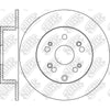 NIBK RN1618 Rear Rotors For Honda