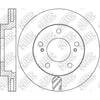 NIBK RN1620V Front Rotors For Ssangyong