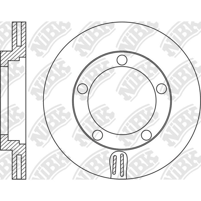 NIBK-RN1628V 253.6mm x 22min