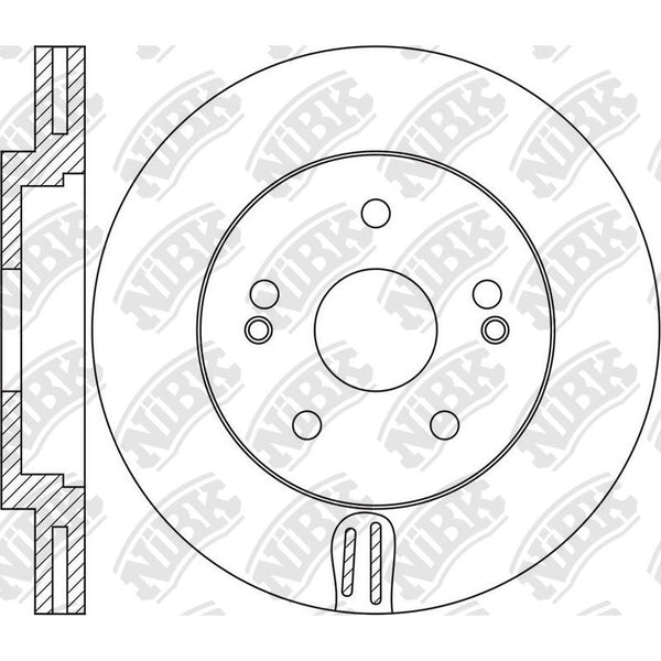 NIBK-RN1644V 320mm x 28min