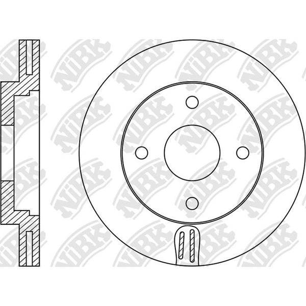 NIBK-RN1672V 258mm x 23min