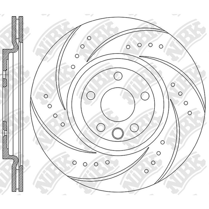 NIBK-RN1674DSET 345mm x 19min