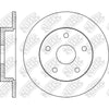 NIBK RN1675 Rear Rotors For Ford