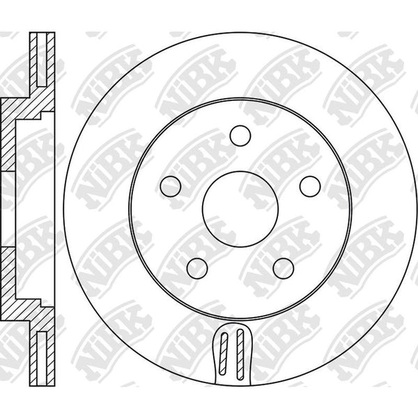 NIBK-RN1687V 315mm x 22.9min