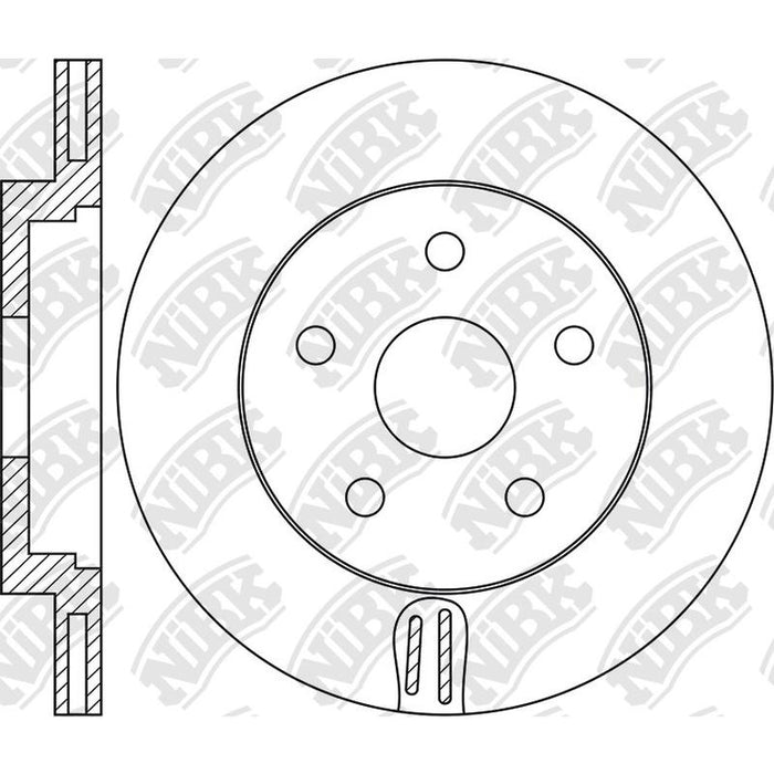 NIBK-RN1687V 315mm x 22.9min