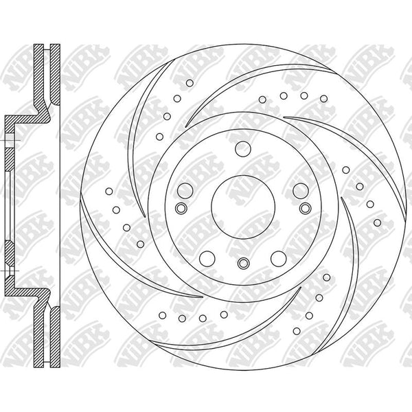 NIBK-RN1698DSET 330mm x 32min