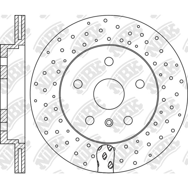 NIBK-RN1709DSET 345mm x 22min