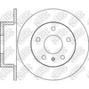 NIBK RN1723 Rear Rotors For BMW