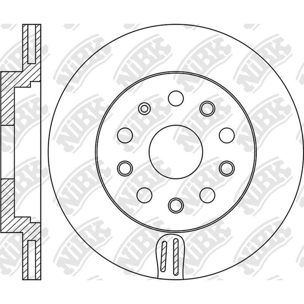 NIBK-RN1739V 310mm x 22min