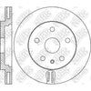 NIBK RN1741V Front Rotors For Audi Porsche