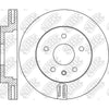NIBK RN1743VSET Front Rotors For Porsche Volkswagen