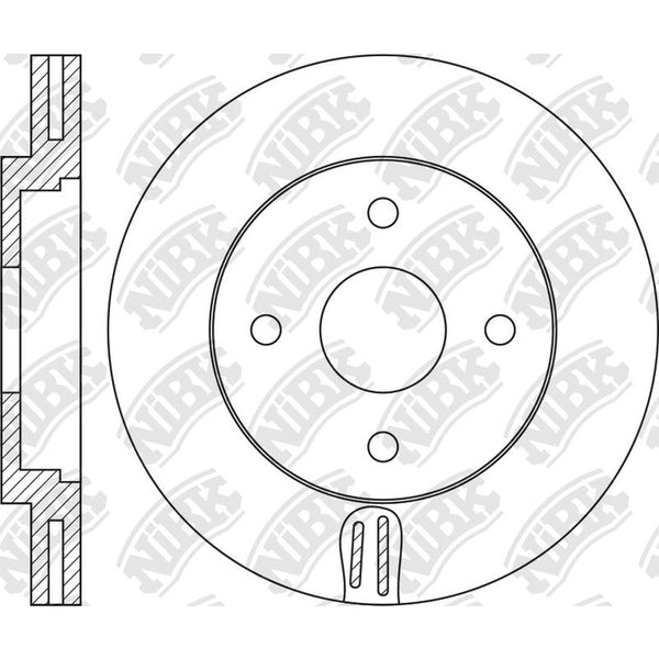 NIBK-RN1759V 278mm x 25min