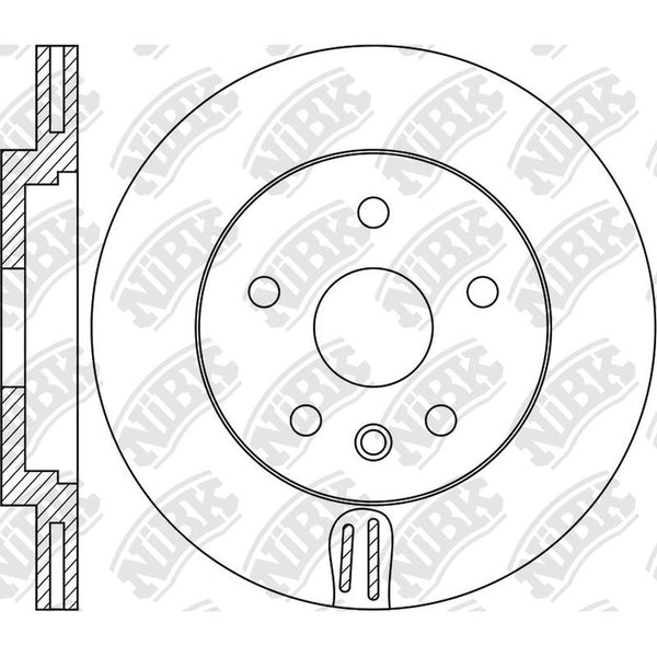 NIBK-RN1765V 302mm x 22min