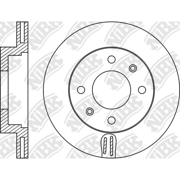 NIBK-RN1814V 242mm x 20min