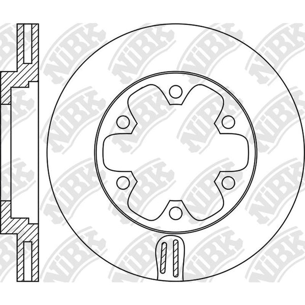 NIBK-RN1815V 266.7mm x 22min