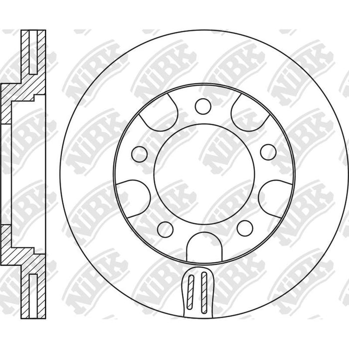 NIBK-RN1828V 258mm x 22min