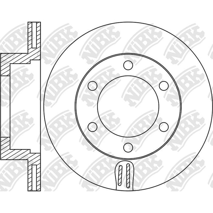 NIBK-RN1830V 297mm x 22min