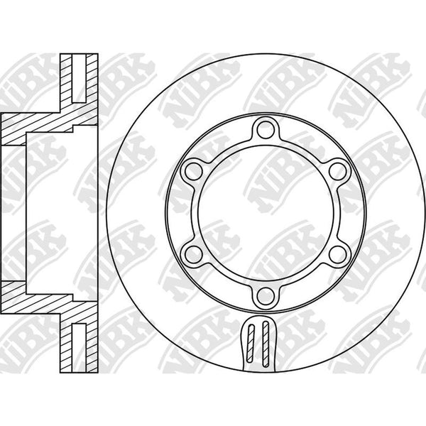 NIBK-RN1840V 296mm x 35min