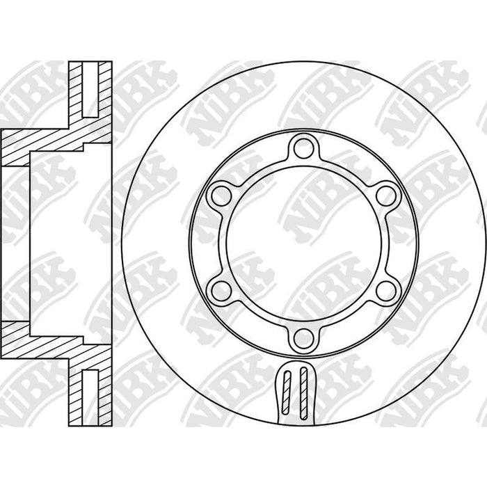 NIBK-RN1840V 296mm x 35min