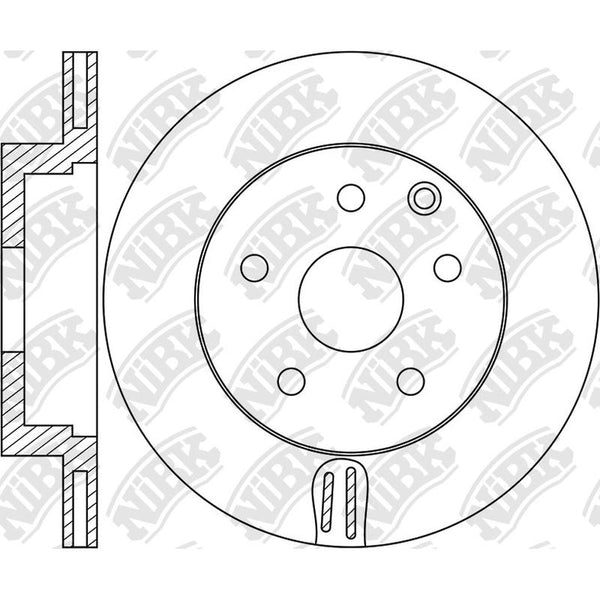 NIBK-RN1892V 322mm x 22min