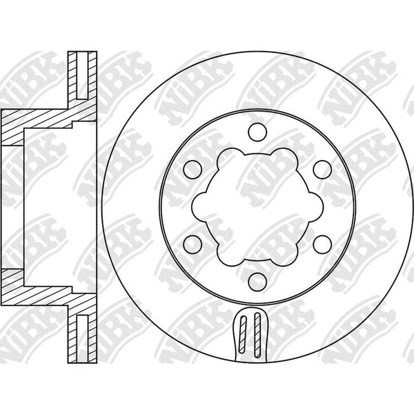 NIBK-RN1924V 303mm x 28min