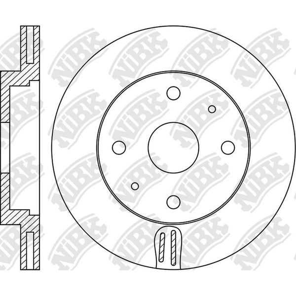 NIBK-RN2026V 284mm x 22min