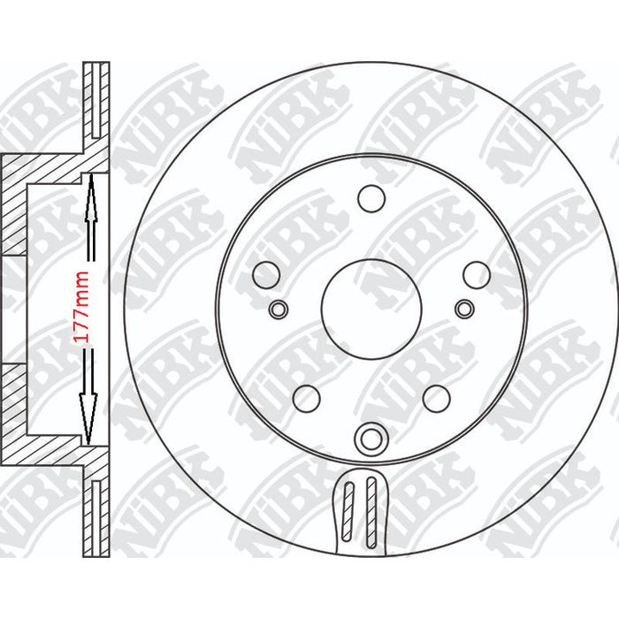 NIBK-RN2029V 307mm x 16min