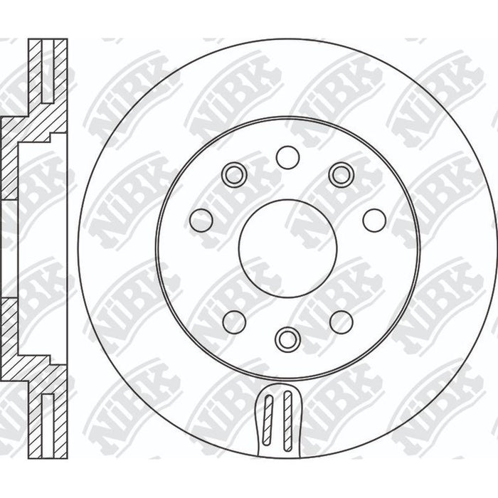 NIBK-RN2160V 304mm x 28min