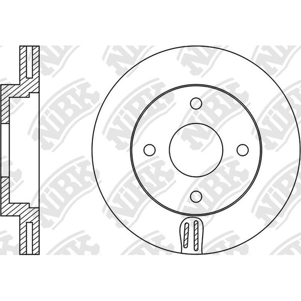 NIBK-RN22004V 237mm x 22min