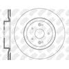 NIBK RN2206V Front Rotors For Hyundai Kia