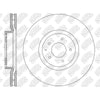 NIBK RN2234V Front Rotors For Mazda