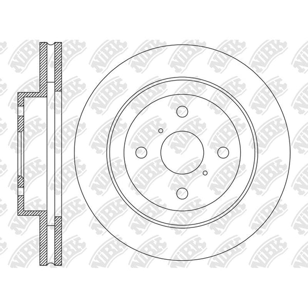 NIBK-RN2245V 252mm x 20min