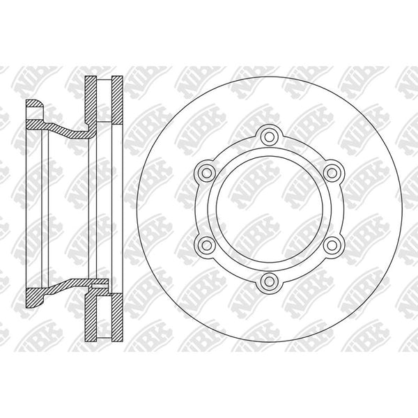 NIBK-RN2252V 287mm x 40min