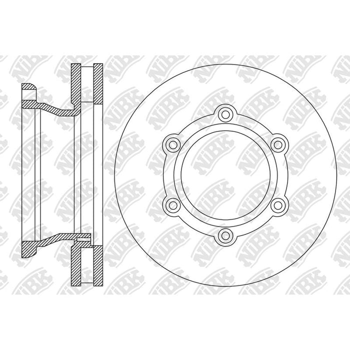 NIBK-RN2252V 287mm x 40min