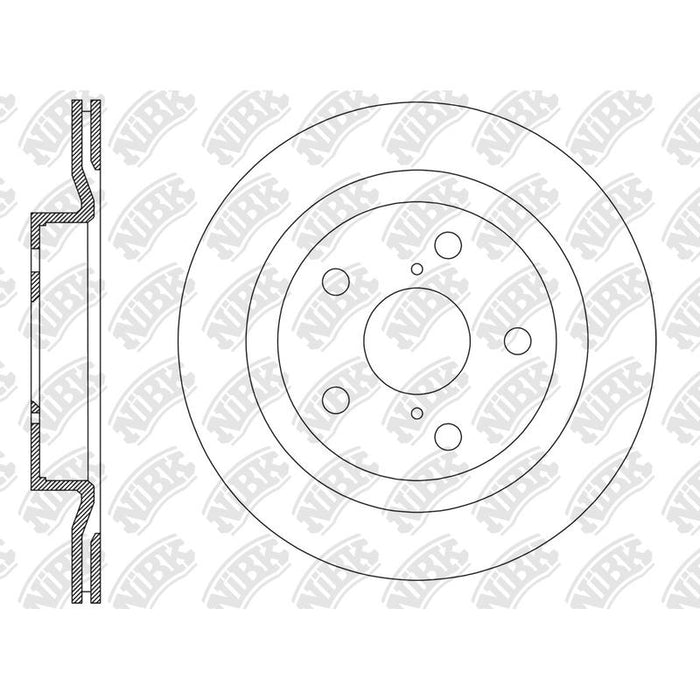 NIBK-RN2253V 317mm x 18min