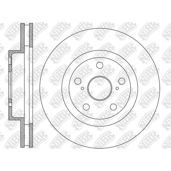 NIBK-RN2254V 275mm x 22min