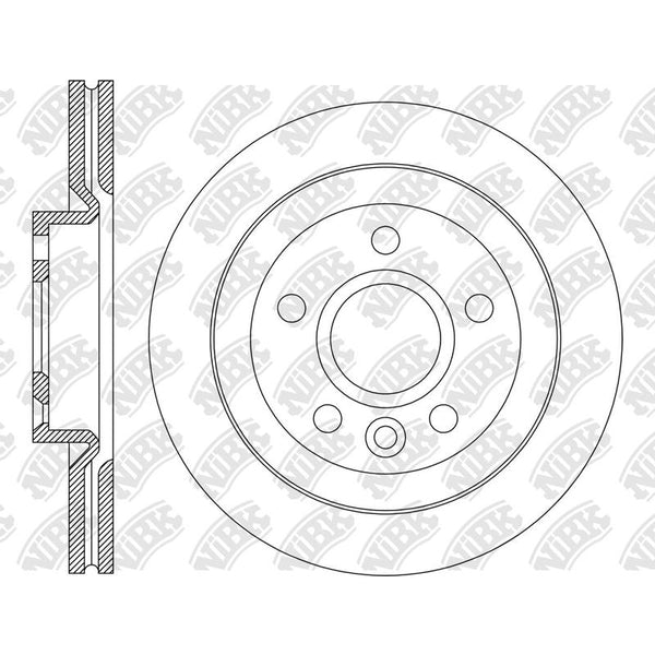 NIBK-RN2258V 322mm x 28min