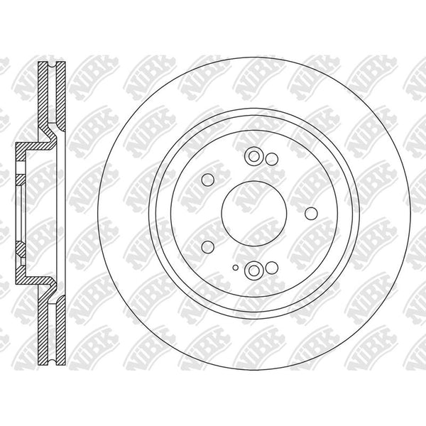 NIBK-RN2280V 314mm x 18min