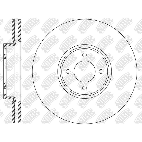 NIBK-RN2357V 258mm x 22min