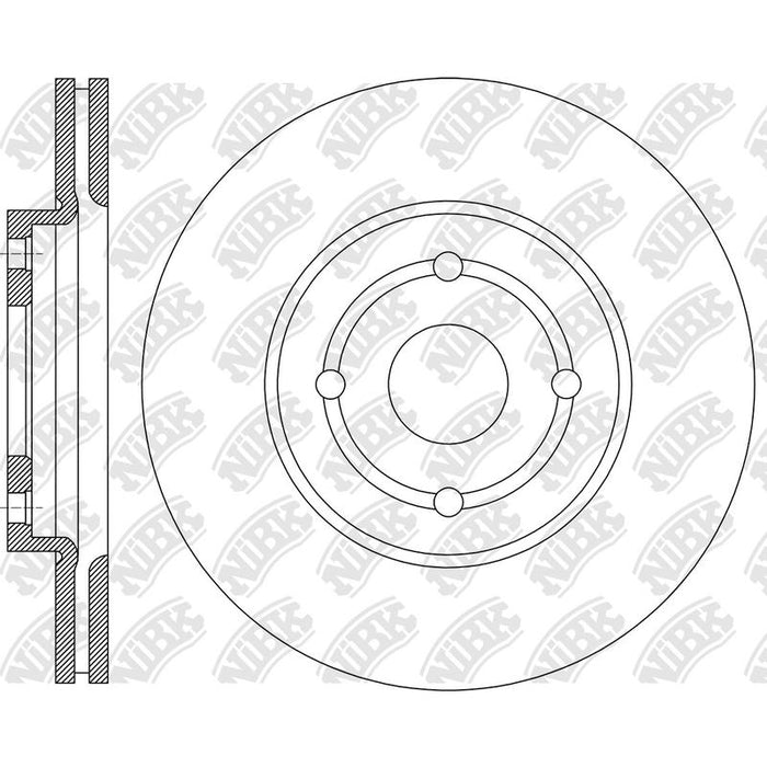 NIBK-RN2390V 262mm x 23min