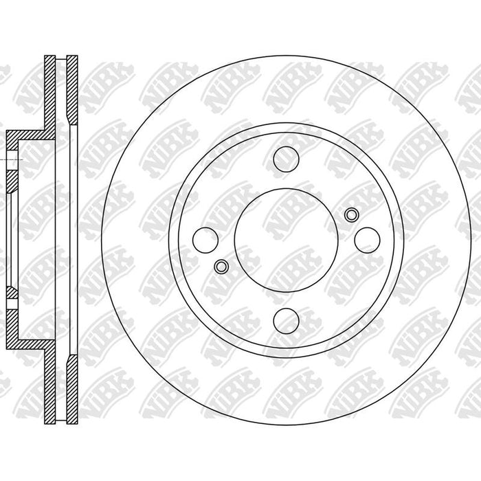 NIBK-RN2392V 231mm x 20min