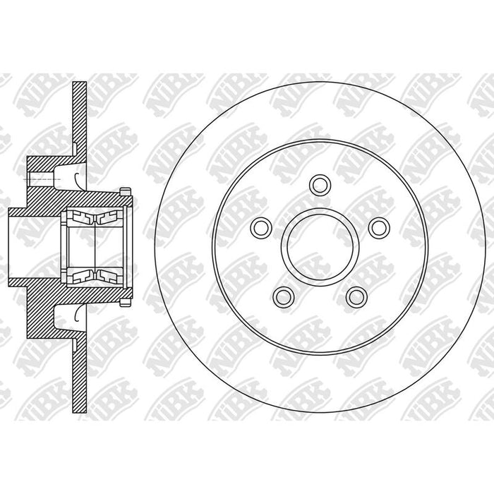 NIBK-RN2413H 280mm x 12min