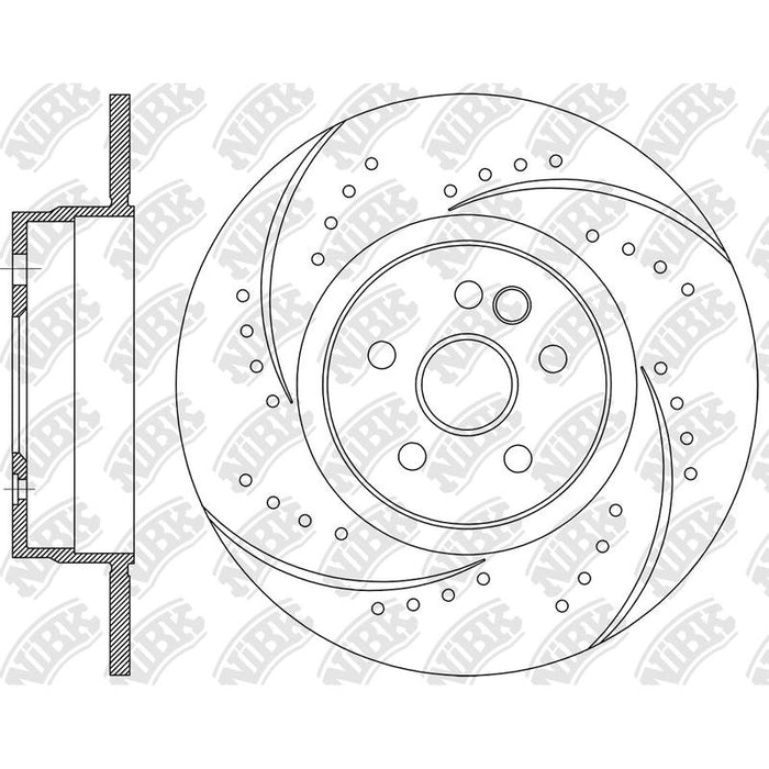 NIBK-RN31002DSET 278mm x 9min