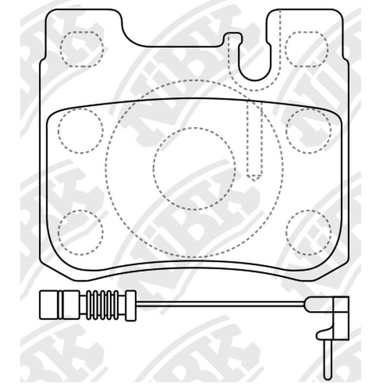 NIBK Pads PN0005W