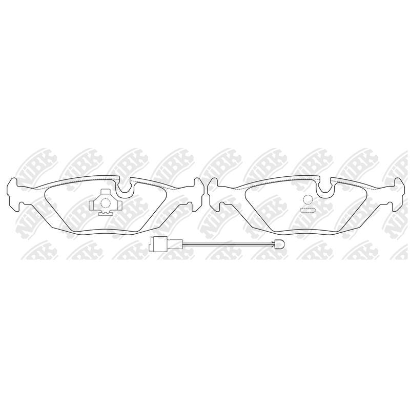 NIBK Pads PN0013W