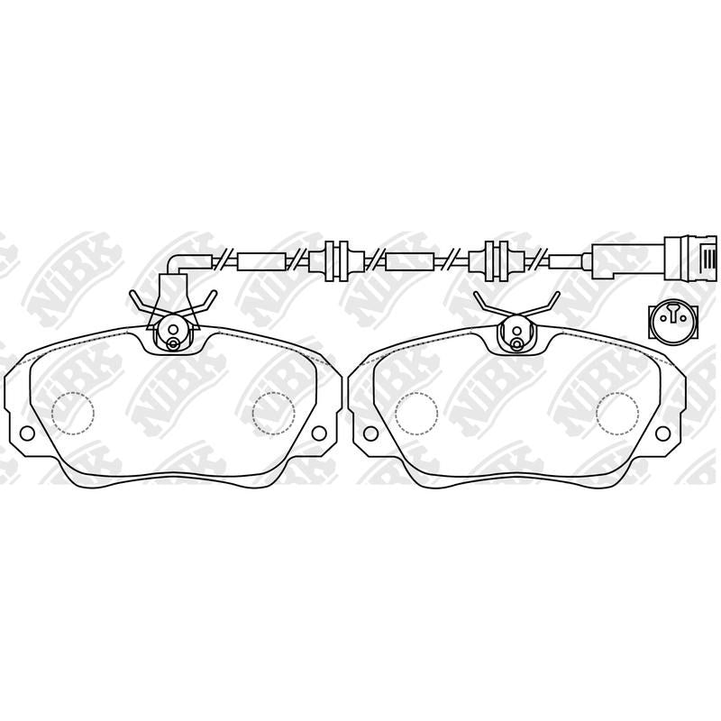 NIBK Pads PN0022W
