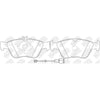 NIBK Pads PN0026W