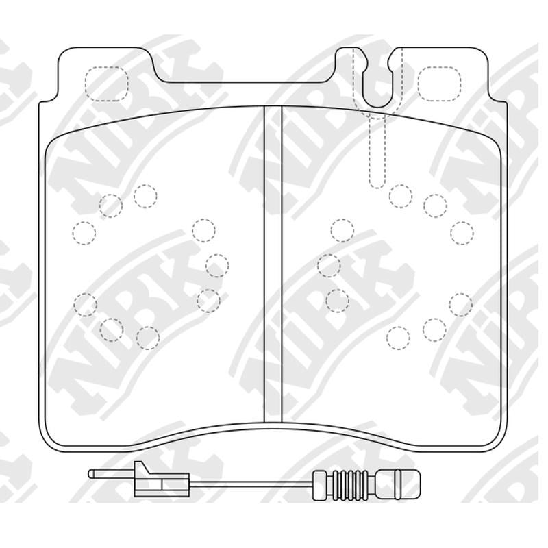 NIBK Pads PN0029W